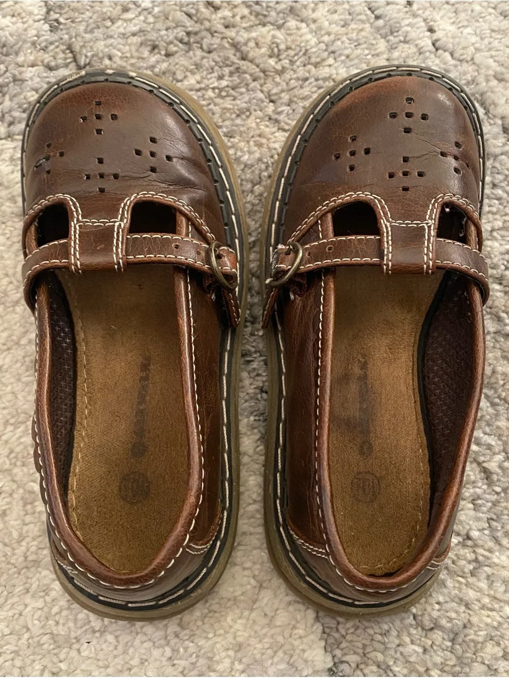 Airwalk Vintage Mary Jane Shoes, Little Girls, Size 10.5